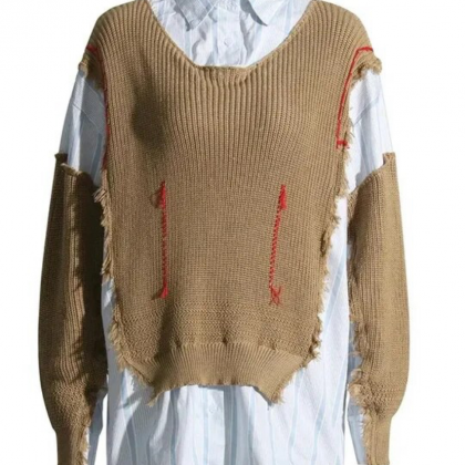 Long Sleeve Casual Loose Sweater